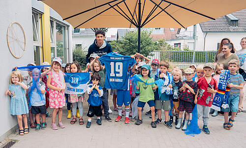Louey Ben Farhat im Kindergarten