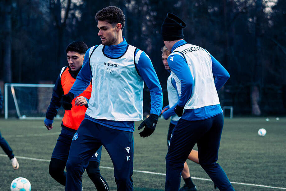 Auftakttraining der U23.
