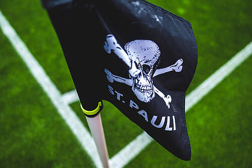 Eckfahne des FC St. Pauli