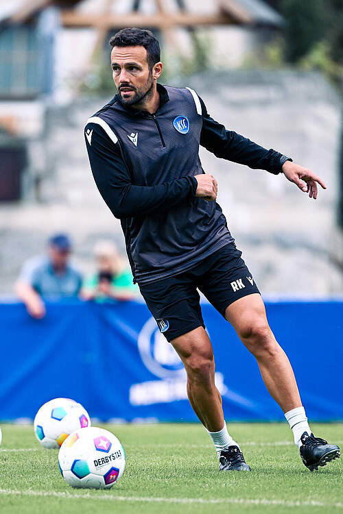 Ralf Kettemann am Ball
