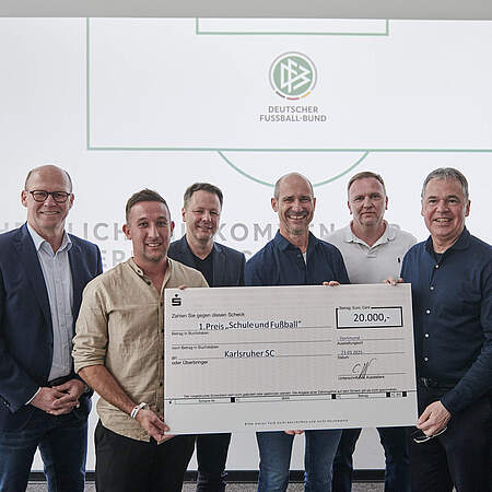 Gewinn bei "Fußball und Schule"