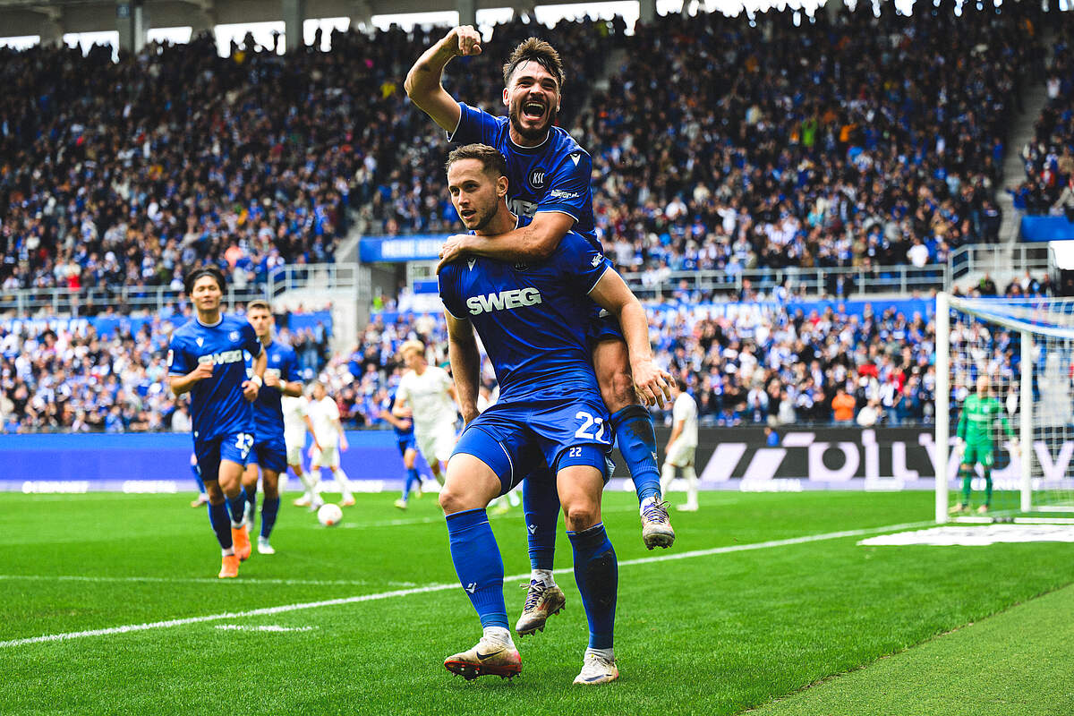 7. Spieltag: KSC - 1. FC Magdeburg : KSC - MEINE HEIMAT.