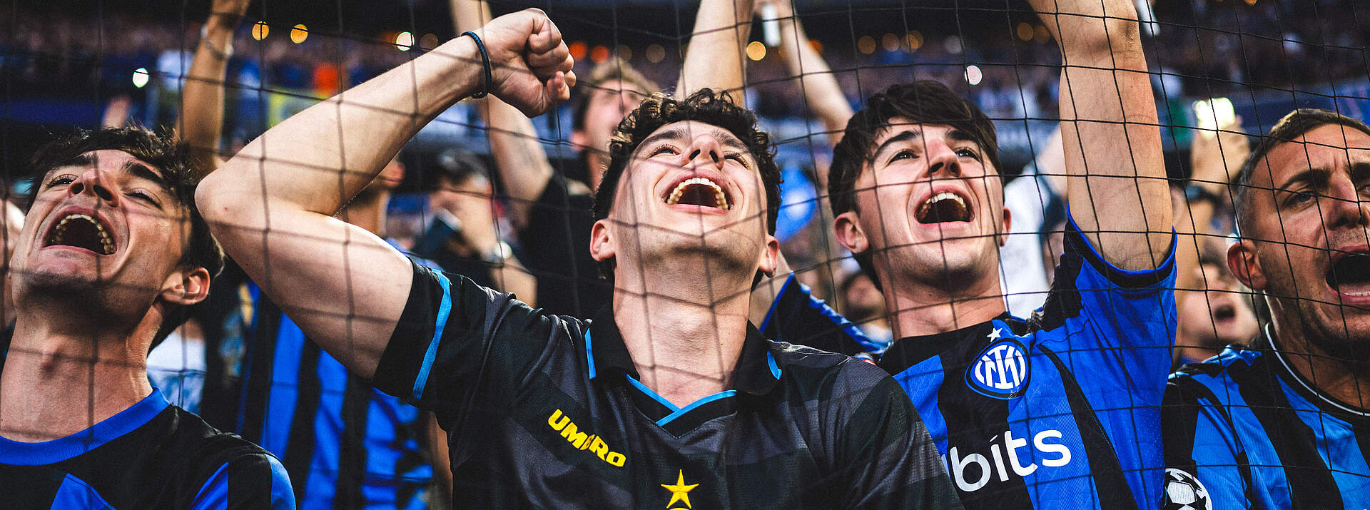 jubelnde Inter-Fans