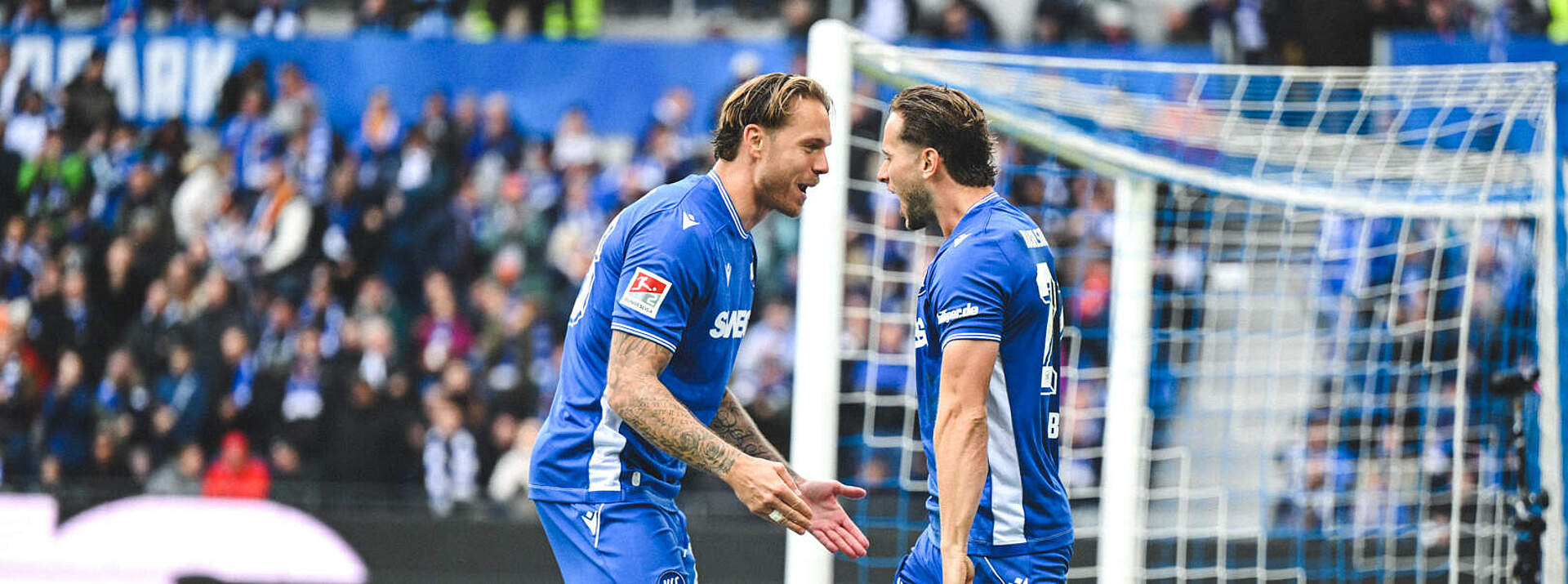Kobald und Franke feiern Tor