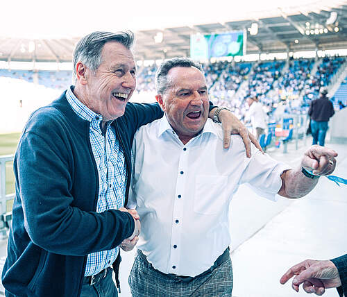 Roland Vogel und Peter Gutzeit