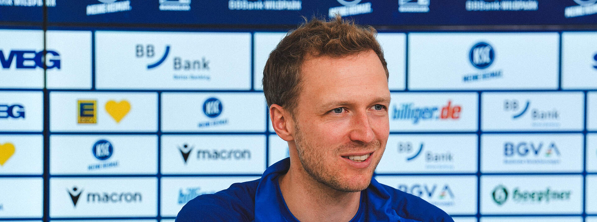 Max Senft bei der PK