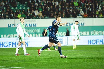 Marvin Wanitzek beim Torjubel.