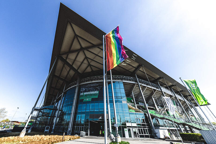 Volkswagen Arena von außen
