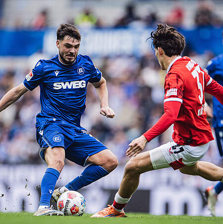 Egloff und Robinson im Zweikampf