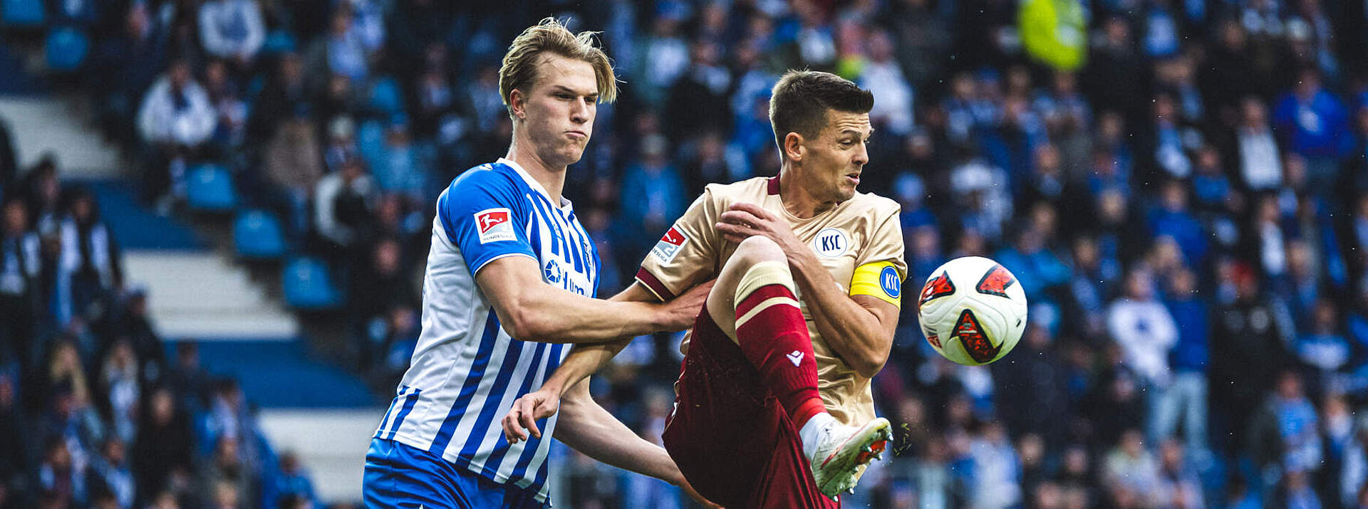Wanitzek behauptet den Ball