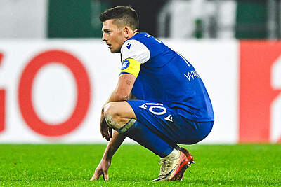 Wanitzek nach der Niederlage