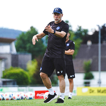Didi Blicker im Training