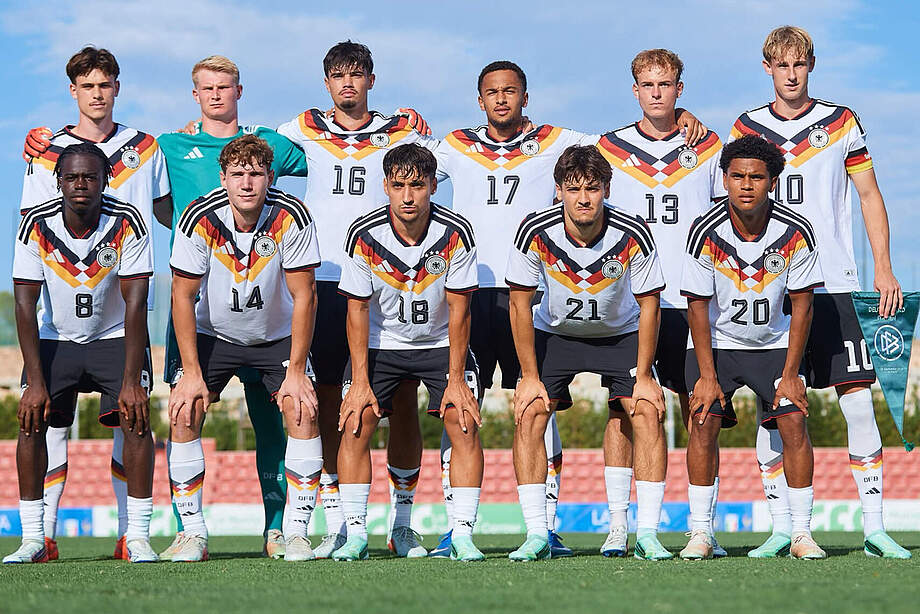 Mannschaftsfoto U20 Deutschland