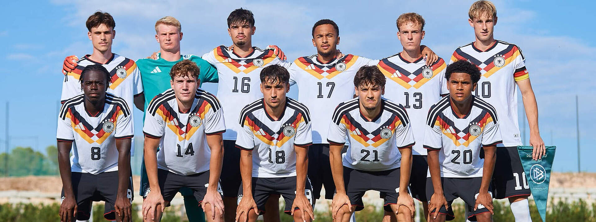 Mannschaftsfoto U20 Deutschland