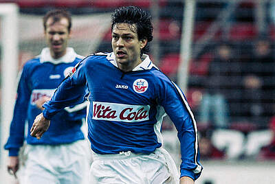 Jari Litmanen im Hansa-Trikot