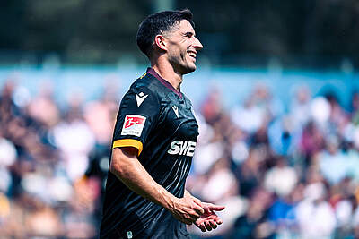 Robin Heußer freut sich