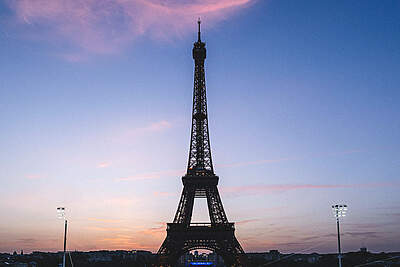 Der Eiffelturm in Paris