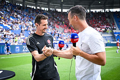Miroslav Klose und Christian Eichner