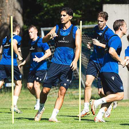 U23 bei der Saisonvorbereitung.