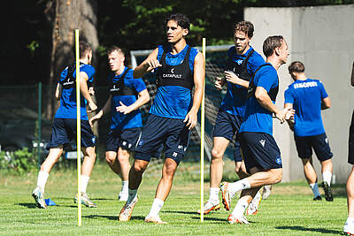 U23 bei der Saisonvorbereitung.