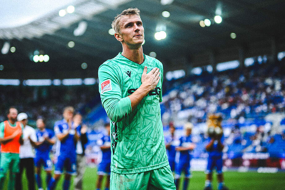 Hansi Bernat bedankt sich bei den Fans