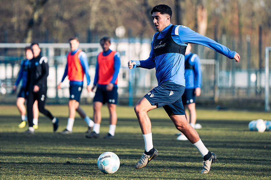 Arel Demir beim U23-Training