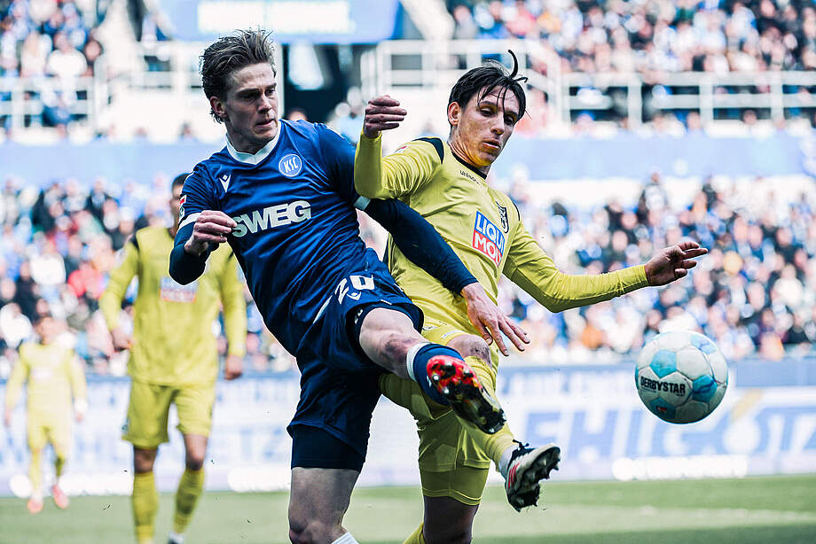 David Herold im Spiel gegen Ulm