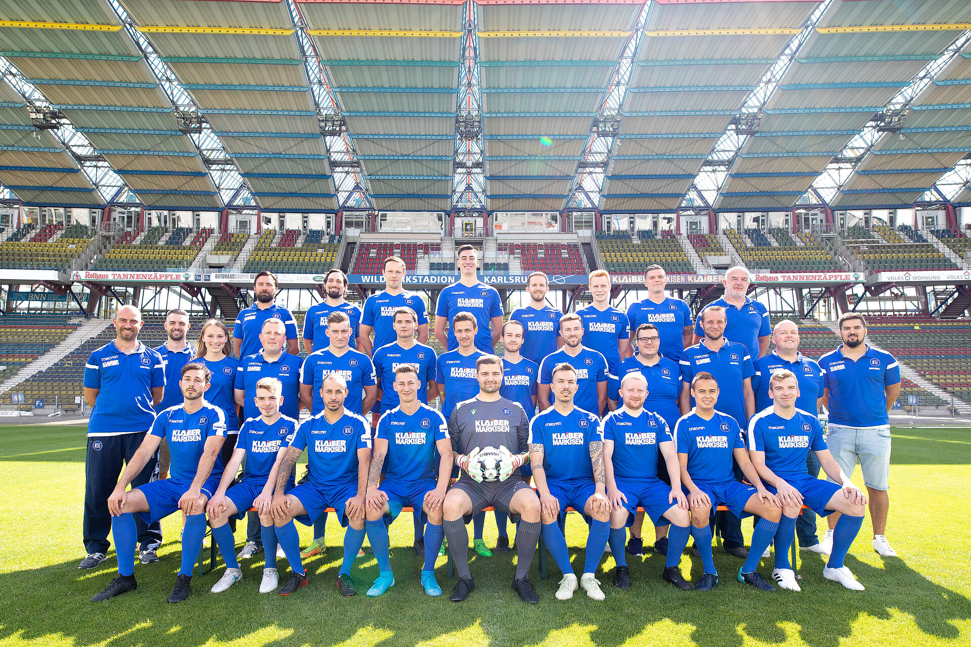 Bundesliga Trainings Torwarthandschuhe KA2515 neu Karlsruher SC Jako Fußball 2 