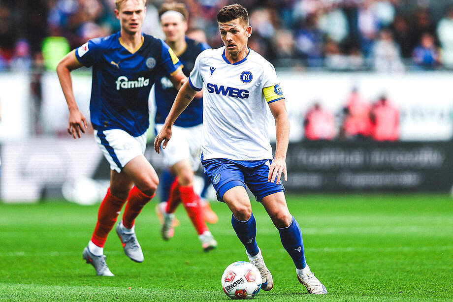 Wanitzek im Dribbling