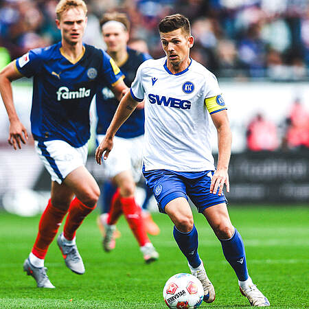 Wanitzek im Dribbling