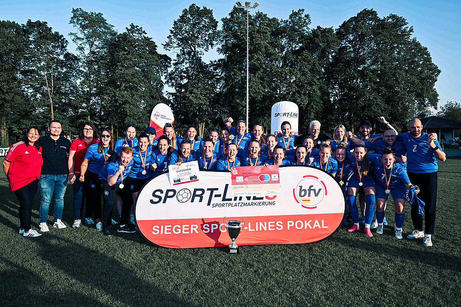 KSC-Damen feiern den Pokalsieg