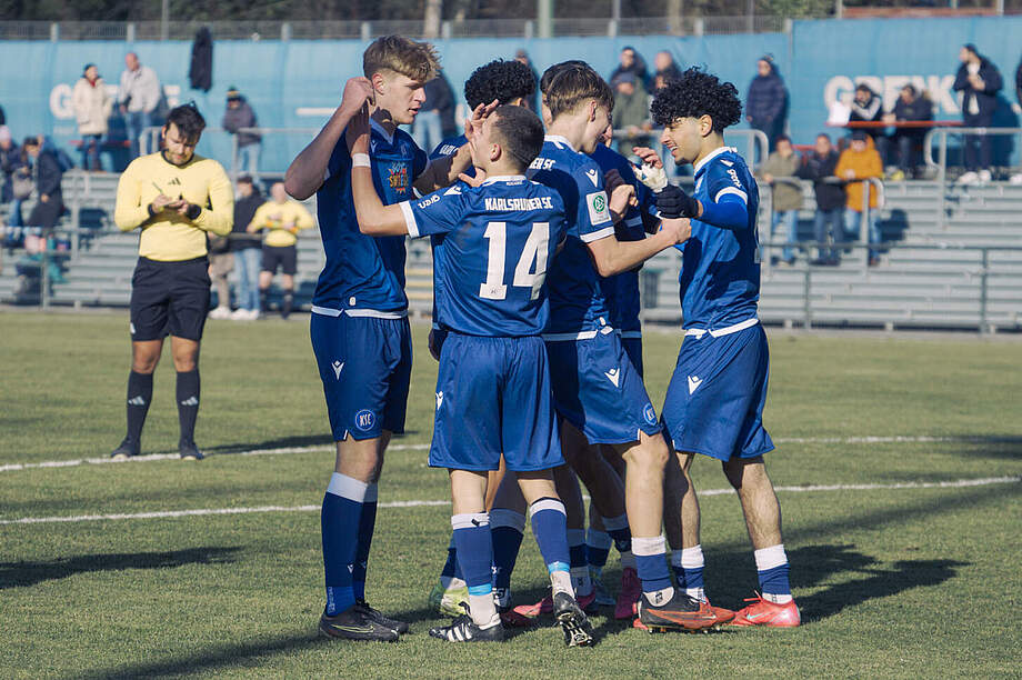 U19 beim Jubel