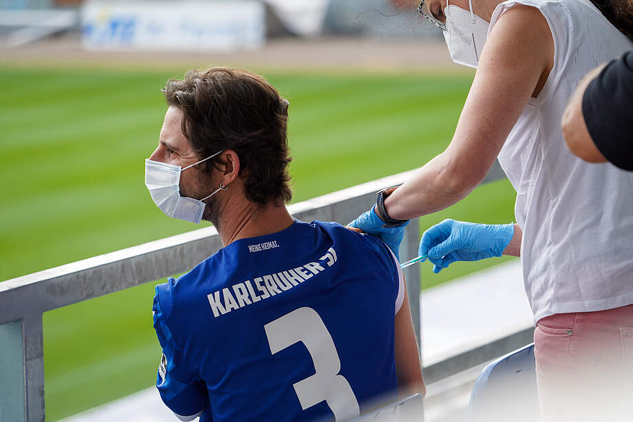 Ksc Impfnacht Geht In Die Zweite Runde Ksc Meine Heimat