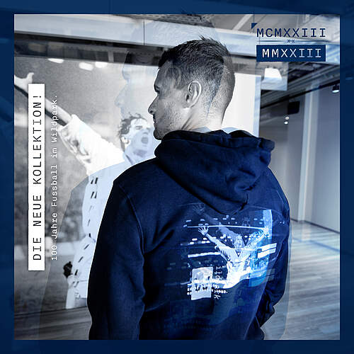 Philip Heise im neuen Hoody mit dem Motiv des Wunders im Wildpark.