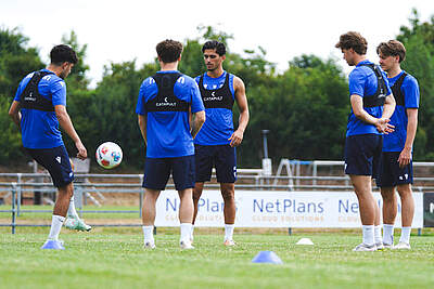 U23 in der Vorbereitung.
