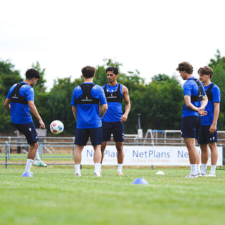 U23 in der Vorbereitung.