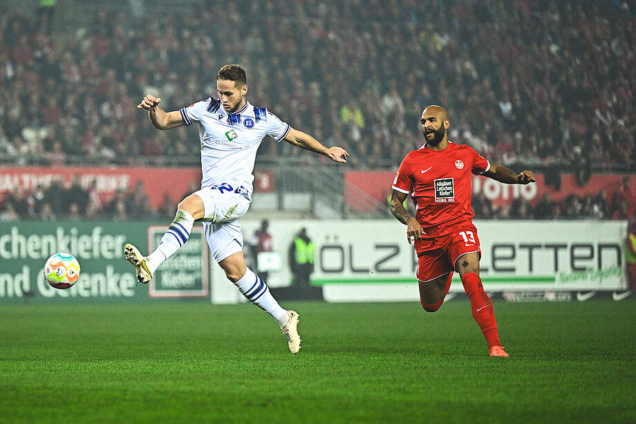 Christoph Kobald im Spiel. 