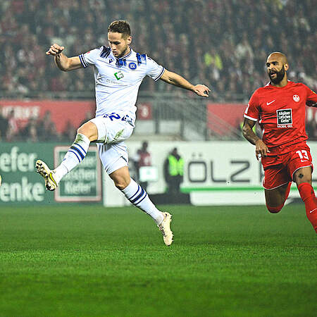 Christoph Kobald im Spiel. 