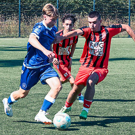 Spiel der U16.