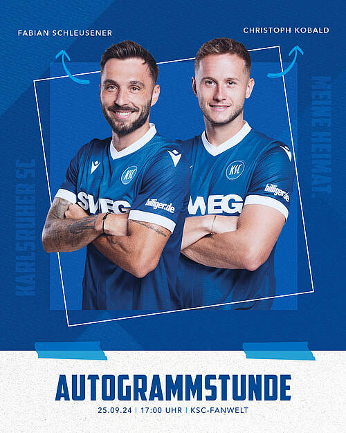 Grafik für die Autogrammstunde