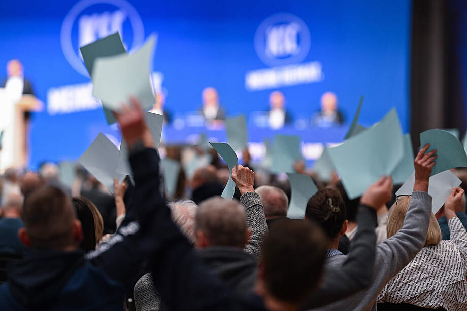 Szene aus der letzten MGV