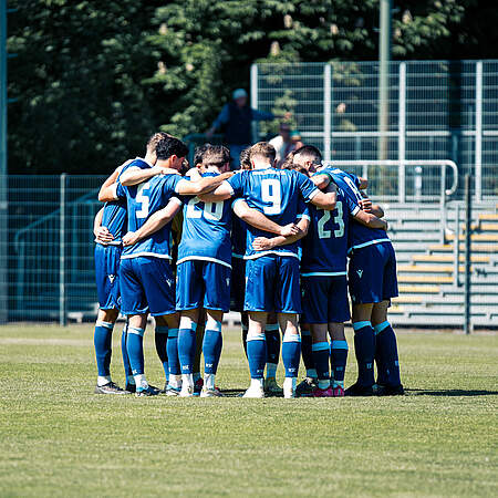 U23 im Teamkreis