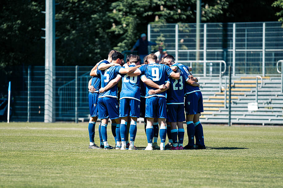 U23 im Teamkreis