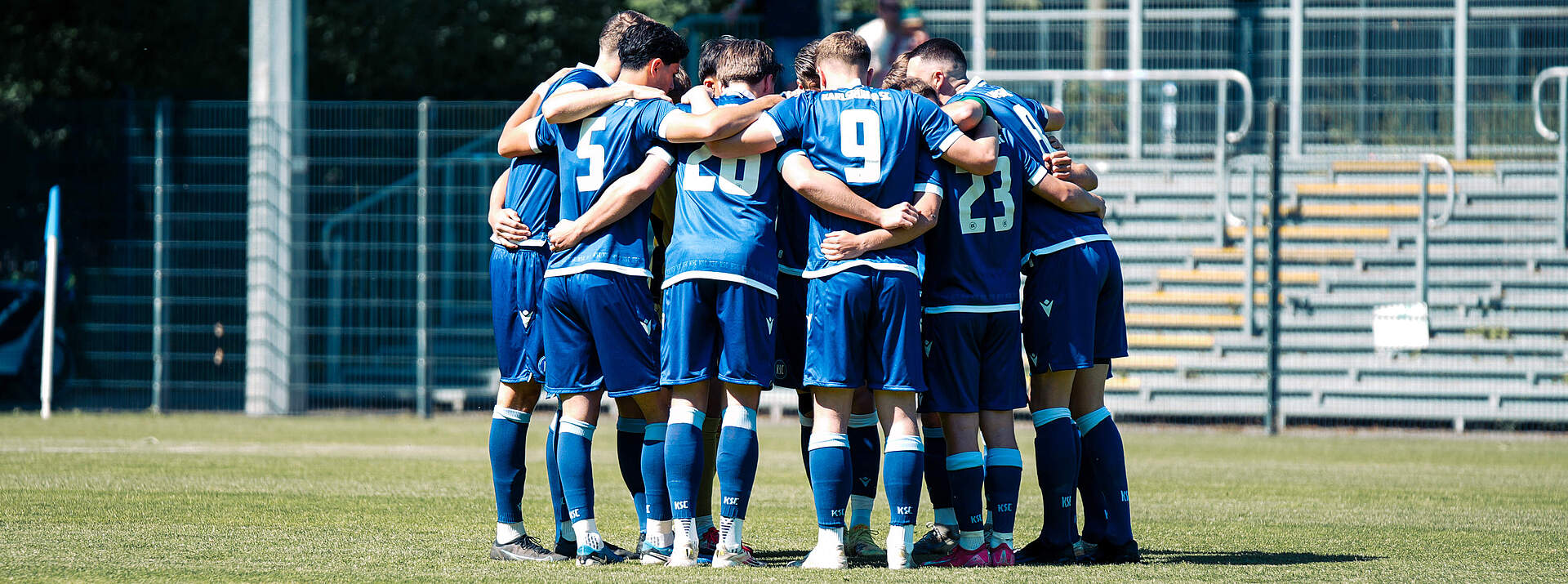 U23 im Teamkreis