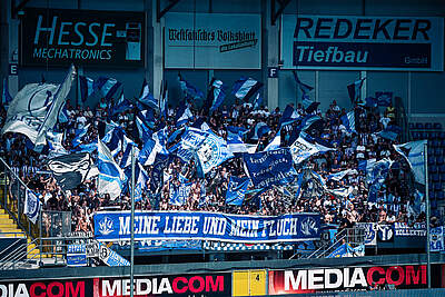 KSC-Fans in Paderborn