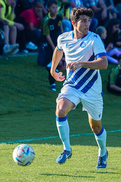 Bene Bauer am Ball