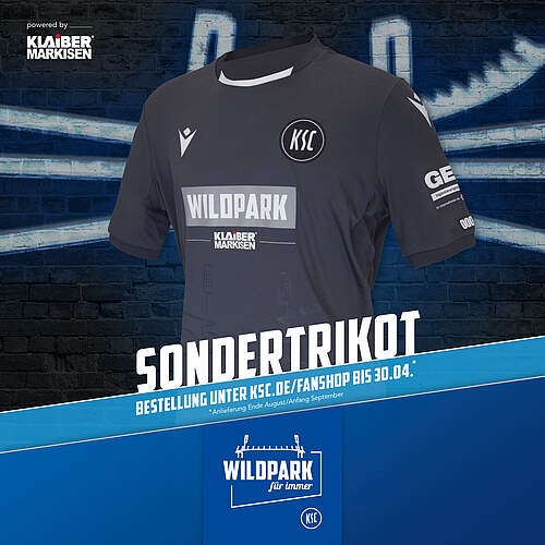 Sondertrikot Wildpark Wieder Bis 30 April Bestellbar Ksc Meine Heimat