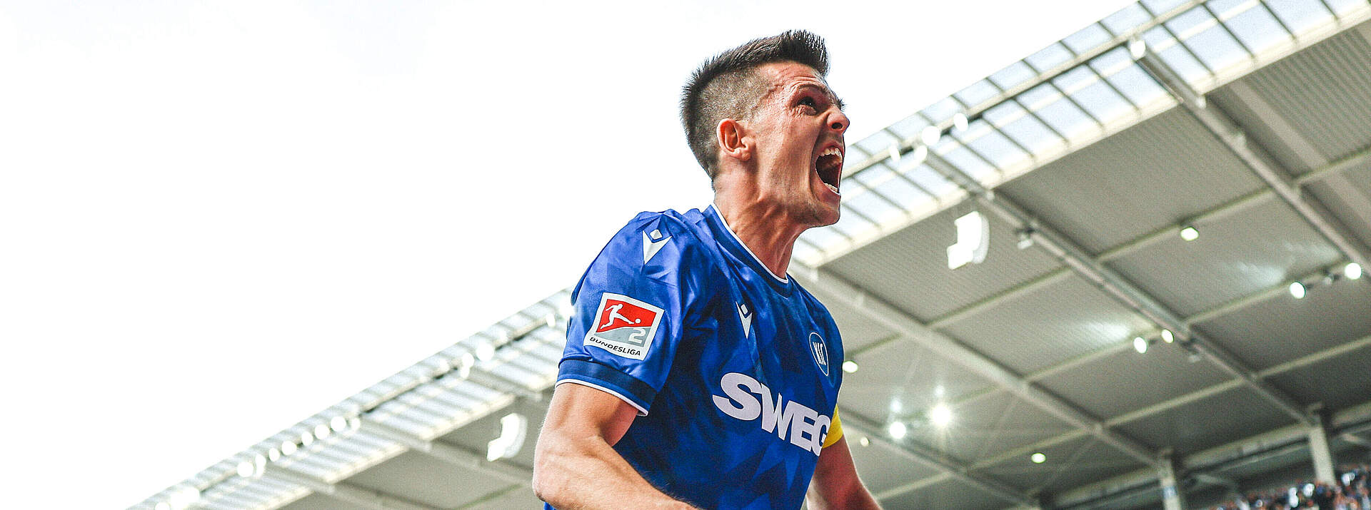 Wanitzek beim Torjubel