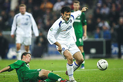 Edmond Kapllani, DFB-Pokal KSC