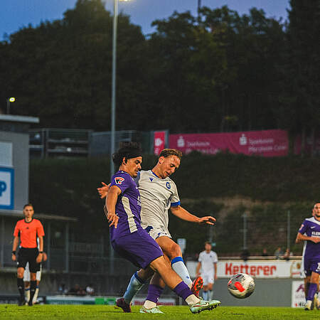 Fredi Recktenwald im Spiel beim FC Nöttingen